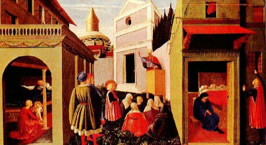 Fra Angelico Story of St Nicholas China oil painting art